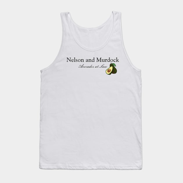 Nelson and Murdock: Avocados at Law Tank Top by ZionAngel